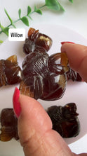 Load and play video in Gallery viewer, Genuine Sumatra Amber Bee Carvings from Indonesia
