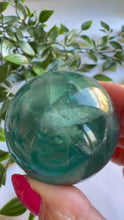 Load and play video in Gallery viewer, Blue Fluorite Sphere 4.5cm
