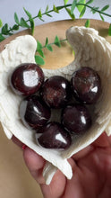 Load and play video in Gallery viewer, Garnet Tumble Stone
