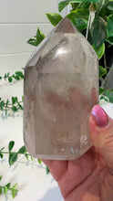 Load and play video in Gallery viewer, Quartz Tower with Inclusions from Madagascar
