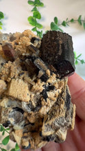 Load and play video in Gallery viewer, Black Tourmaline on Matrix with Quartz from Erongo
