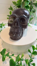 Load and play video in Gallery viewer, Agate Skull with Druzy
