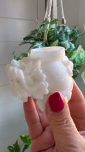 Load and play video in Gallery viewer, Sparkly White Jade Marble Dragon Turtle Sphere Holders
