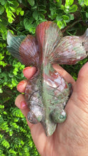 Load and play video in Gallery viewer, Ocean Jasper Fish|Hand Carved
