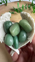 Load and play video in Gallery viewer, Green Aventurine Tumble Stone
