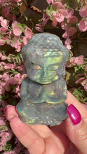 Load and play video in Gallery viewer, Labradorite Buddha
