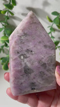 Load and play video in Gallery viewer, Thulite Point from Mozambique|Expression|Confidence|Self Expression|Crystal Healing|Ethically Sourced
