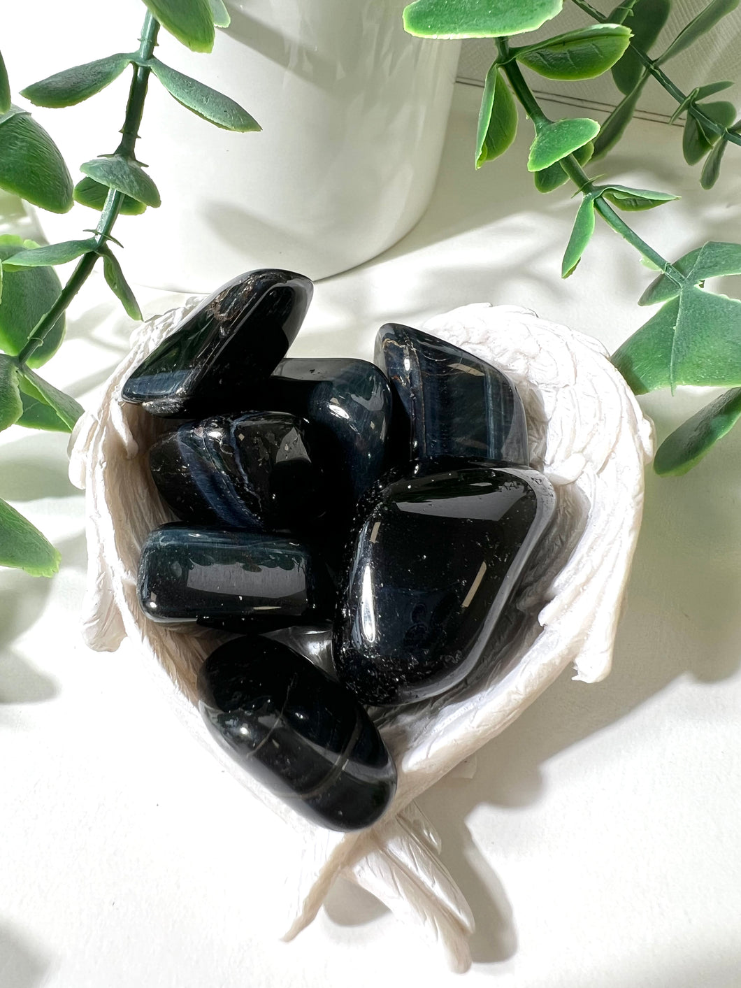 Blue Tigers Eye Tumble|Ethically Sourced|Crystal Healing