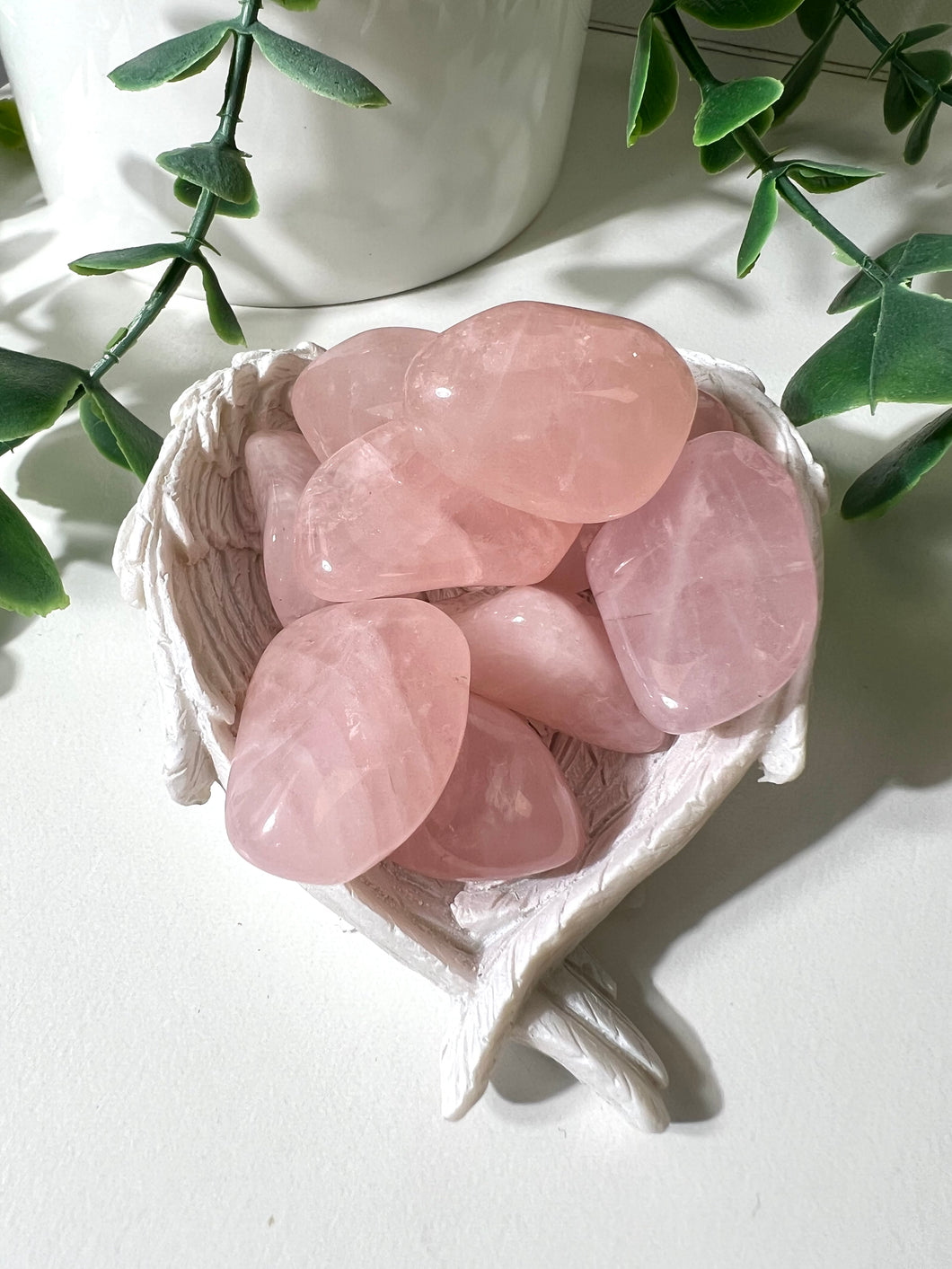 Rose Quartz Tumble|Universal Love|Self Love|Romance|Caring|Kindness|Grief