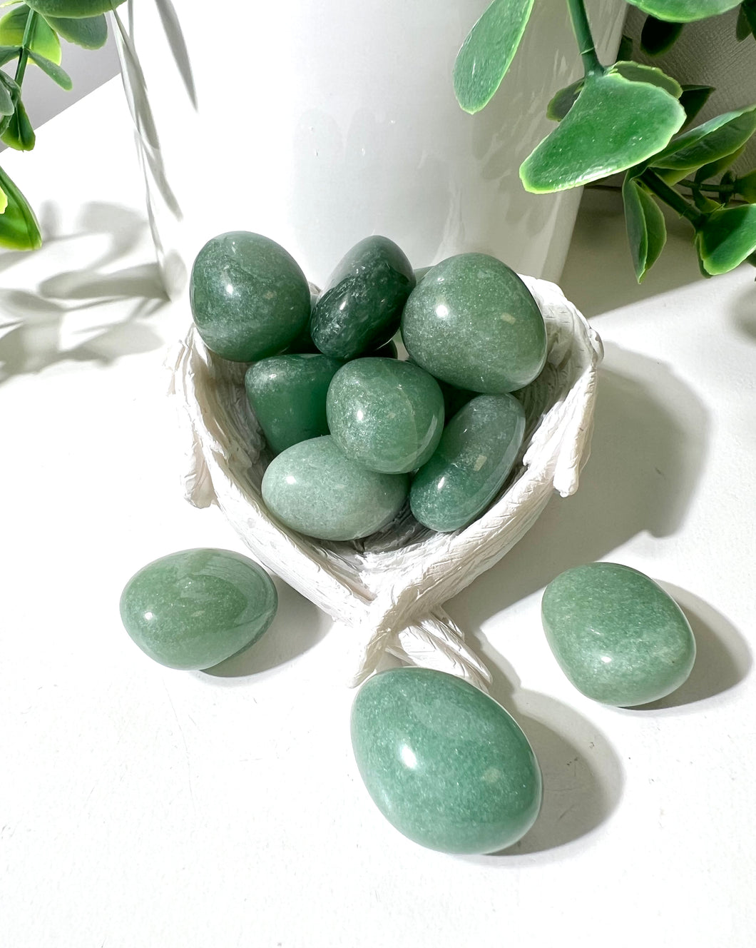 Green Aventurine Tumble|Luck|Good Fortune|Manifest|Wealth|Prosperity|Abundance|Confidence|Crystal Healing|Ethically Sourced